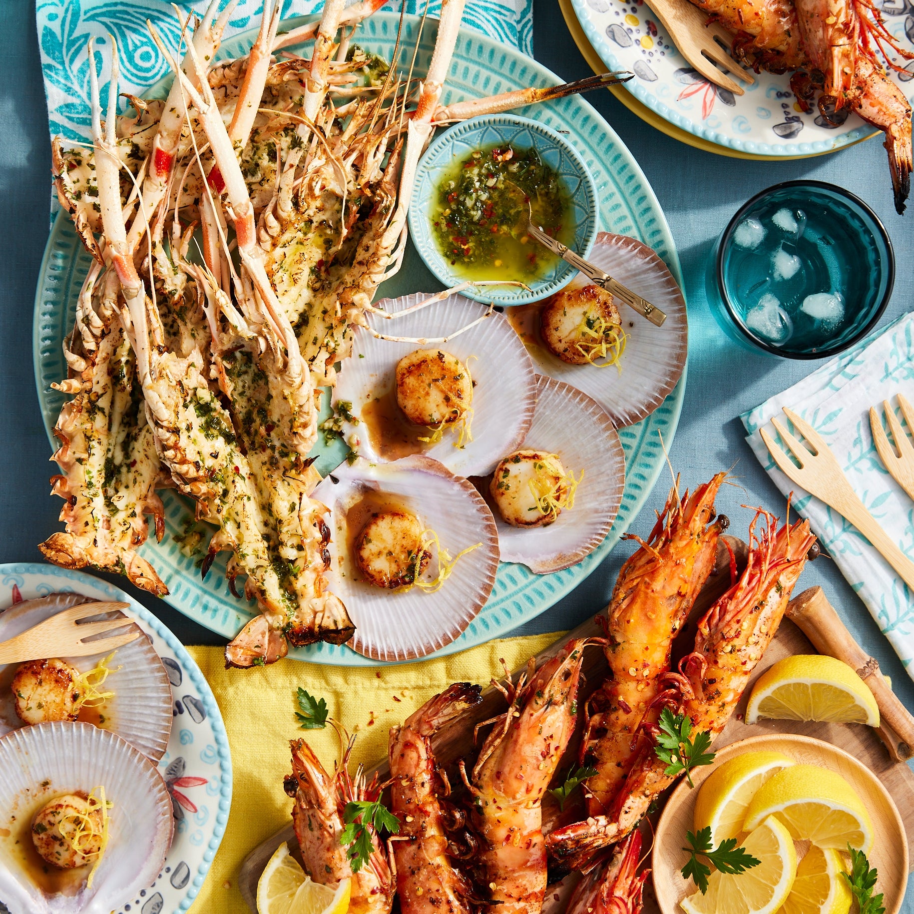 Harris Farm Markets - Easter 2021 - Grilled Seafood Platter