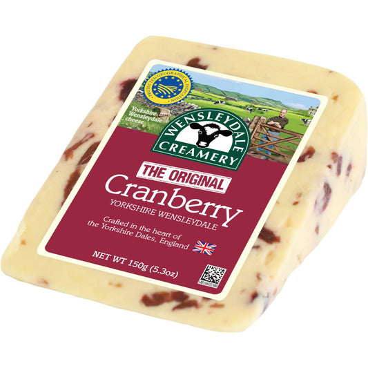 Wensleydale Creamery Cranberries Cheddar 150-250g