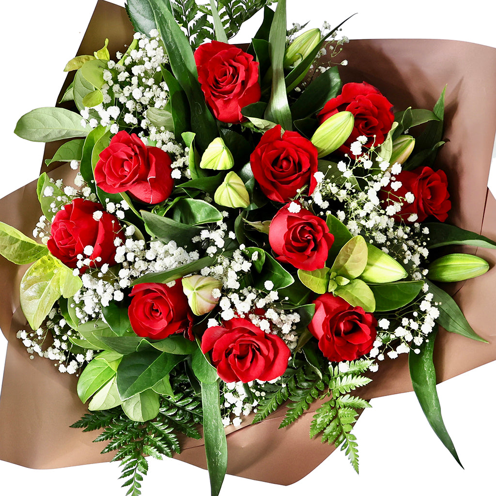 Flowers Deluxe Oriental Rose Bouquet