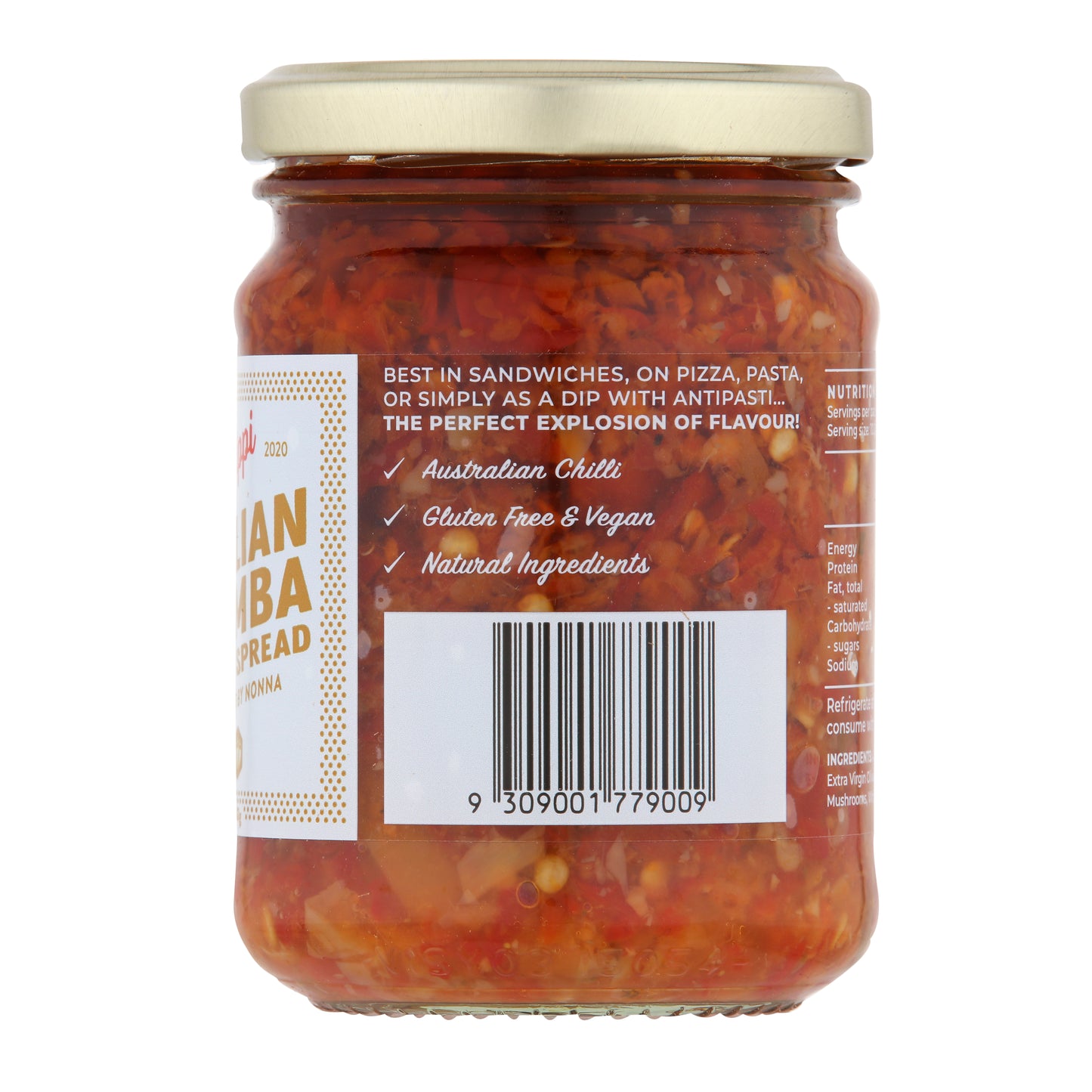 Bippi Italian Bomba Spicy Spread 240g