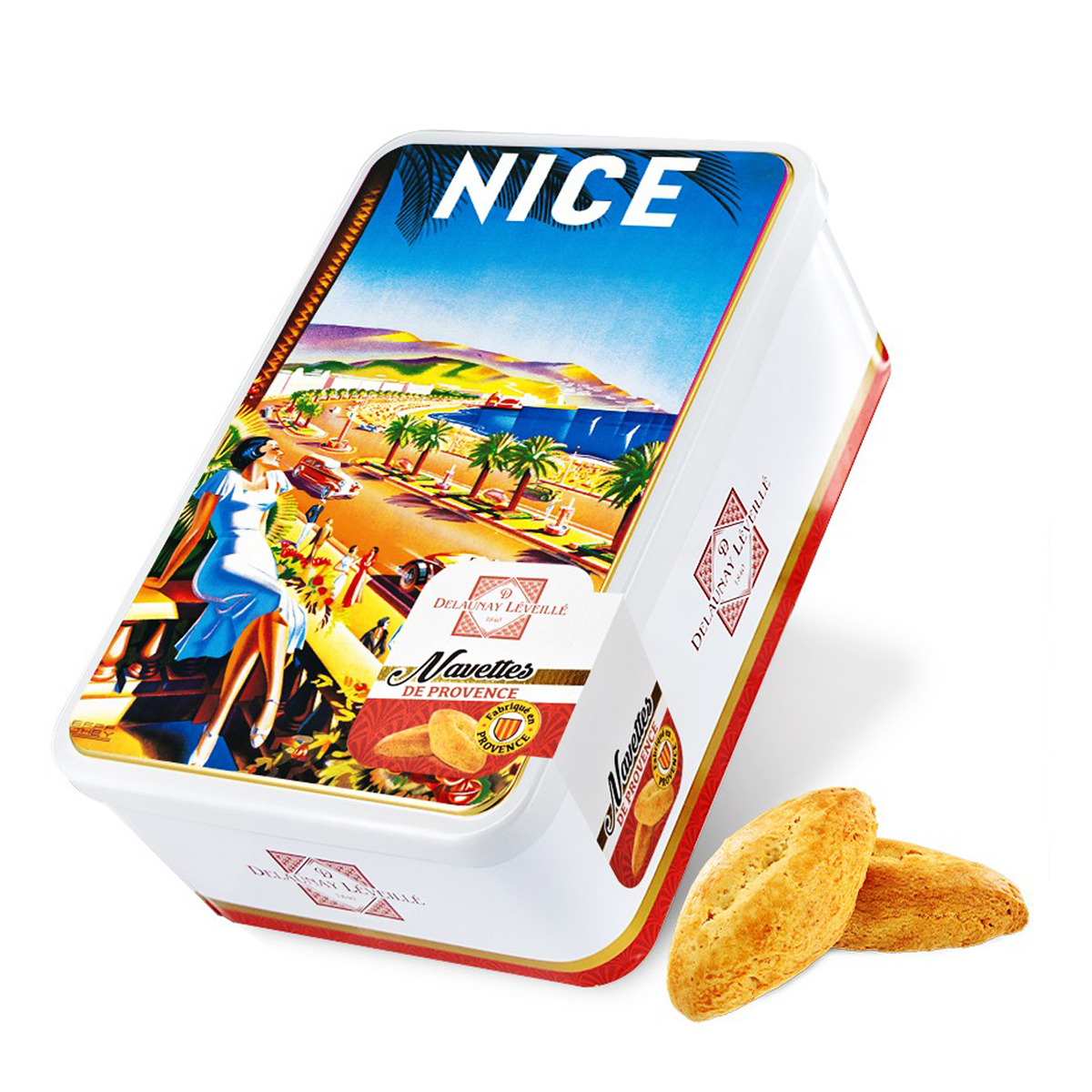 Delaunay Leveille Nice Biscuits Tin 300g