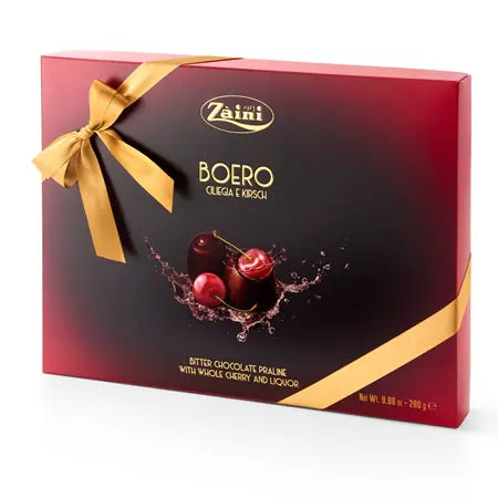 Zaini Boero Cherry Liquor Chocolates Gift Box 210g