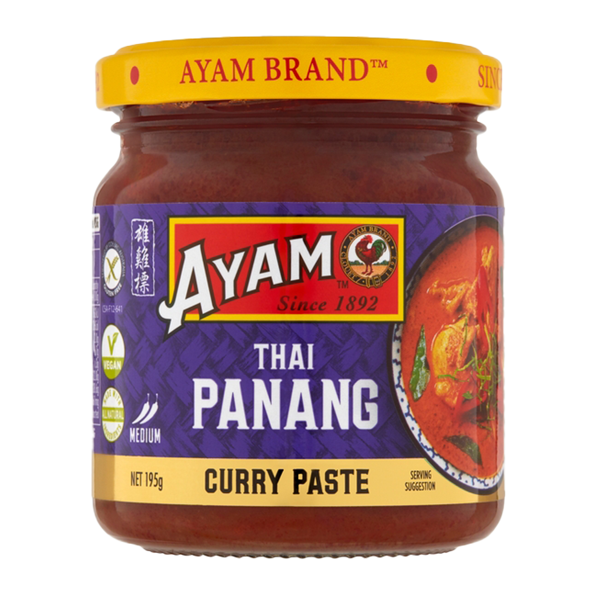 Ayam Thai Panang Curry Paste 195g