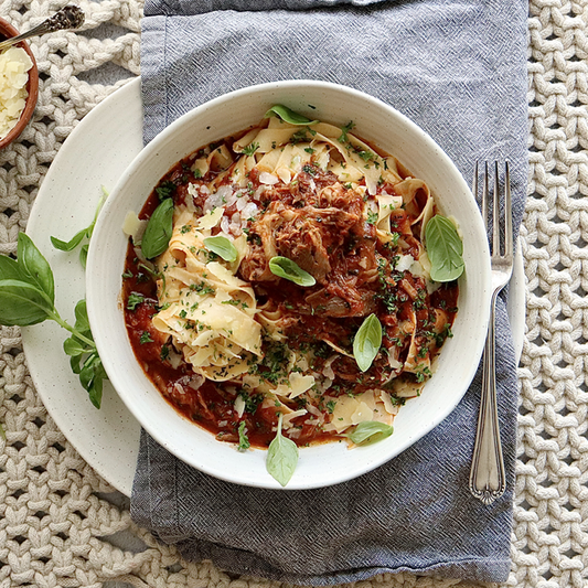 Lamb Shank Ragu - with Fresh Pappardelle