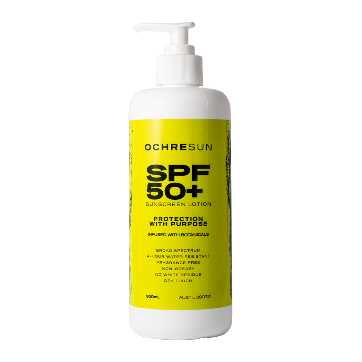 Ochre Sun SPF 50+ Sunscreen Pump 500mL