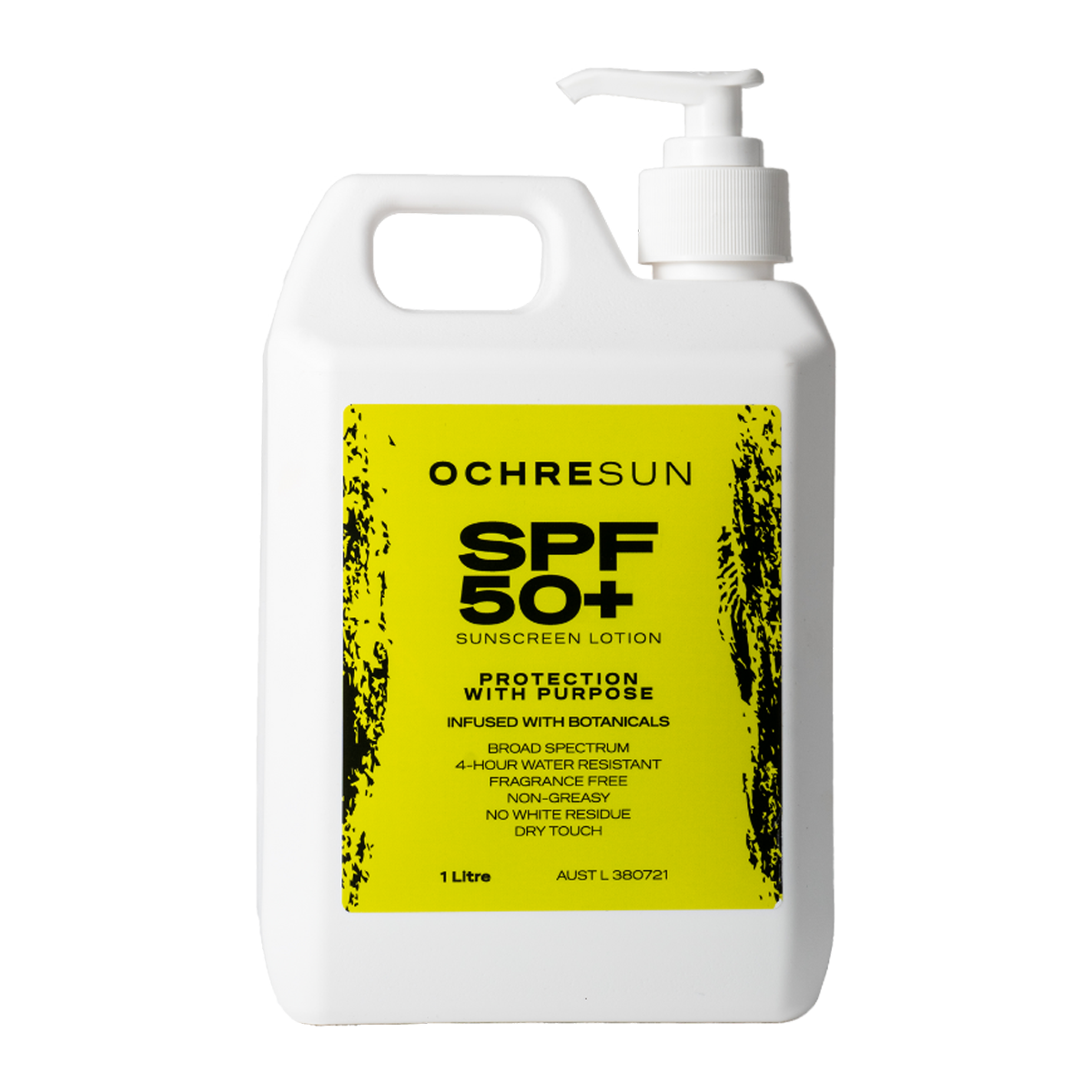 Ochre Sun SPF 50+ Sunscreen Pump 1L