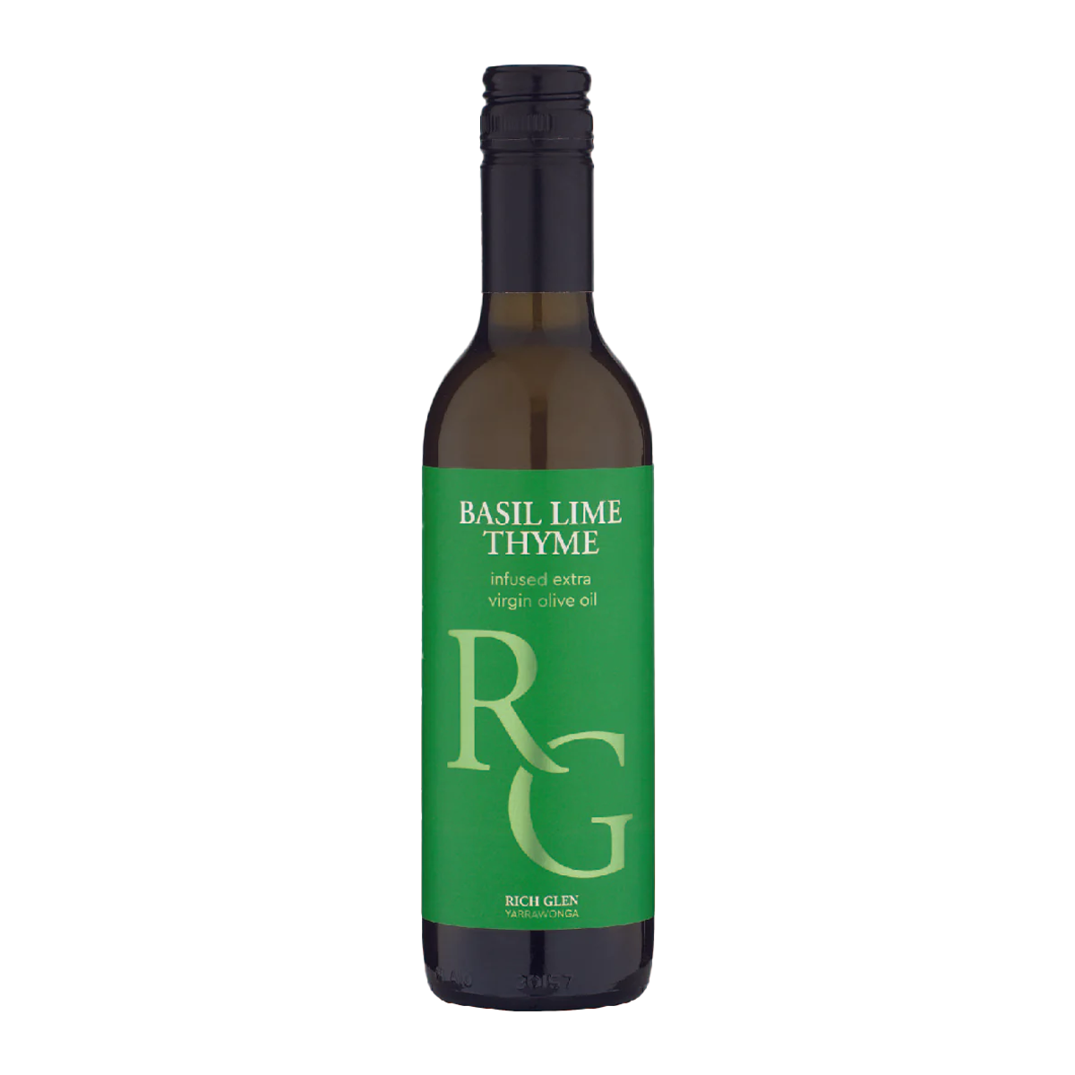 Rich Glen Extra Virgin Olive Oil Lime & Basil 375ml