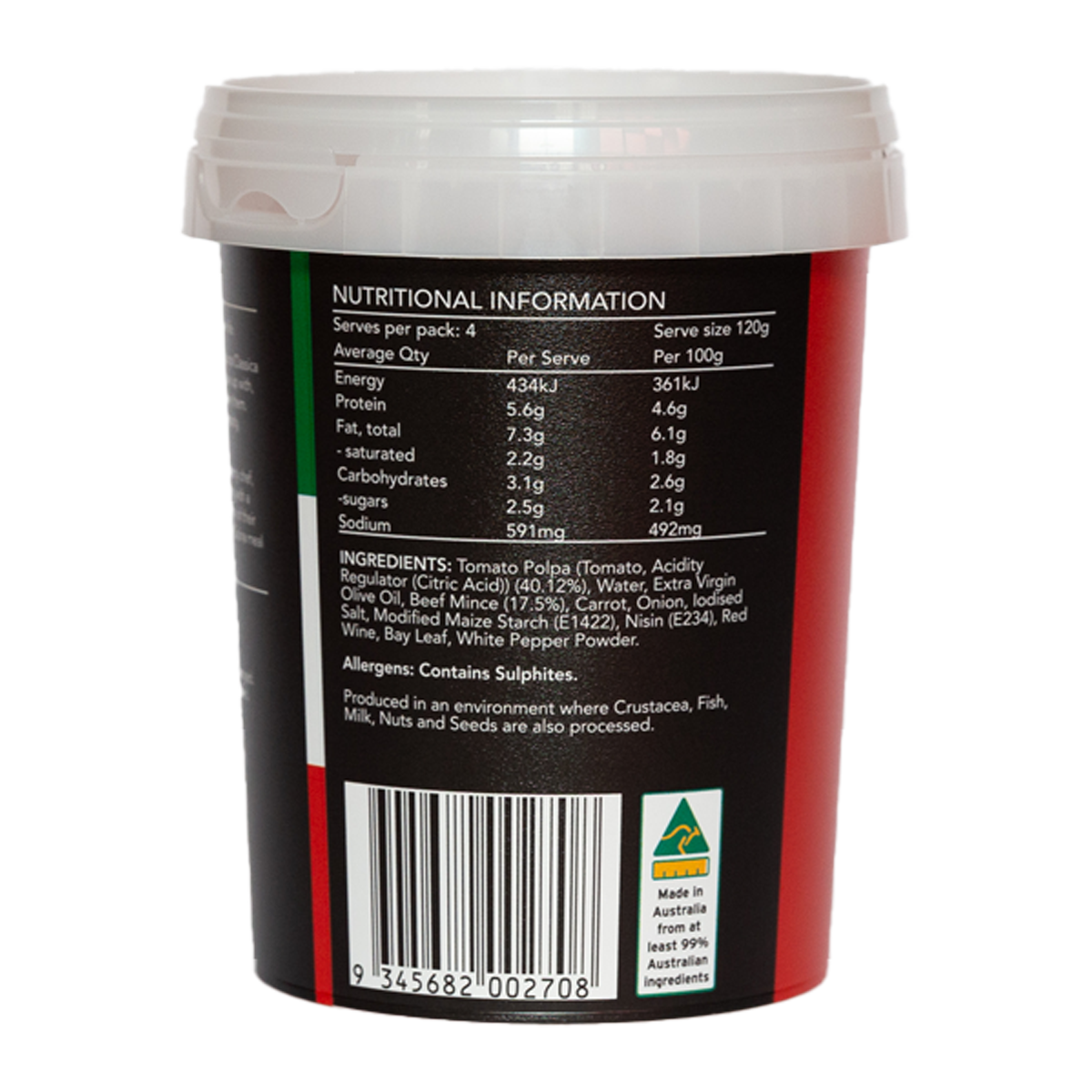 Cucina Classica Bolognese Ragu Sauce 480g