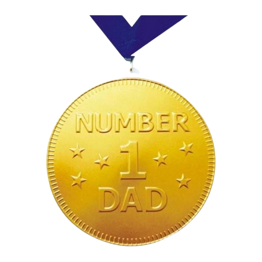 Steenland Number 1 Dad Medal 90g