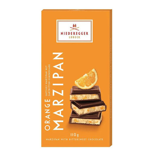 Niederegger Marz Bar Orange Dark Chocolate 110g