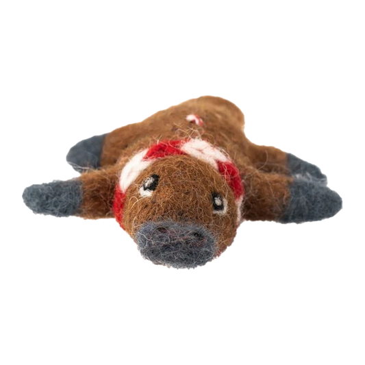 Gifted Hands Christmas Platypus Decoration