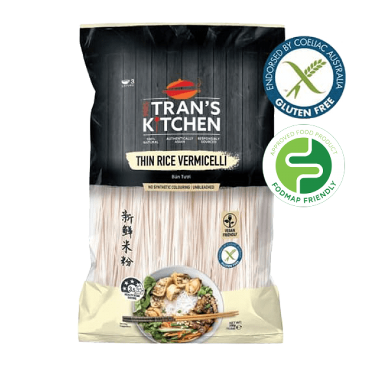 Mrs Trans Kitchen Thin Rice Vermicelli 300g