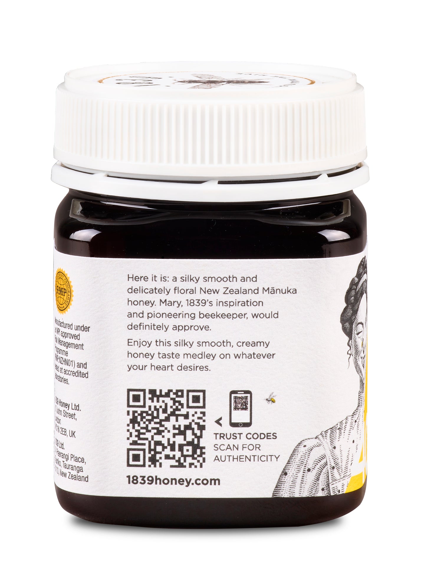 1839 Manuka Honey MGO 40+ 250g