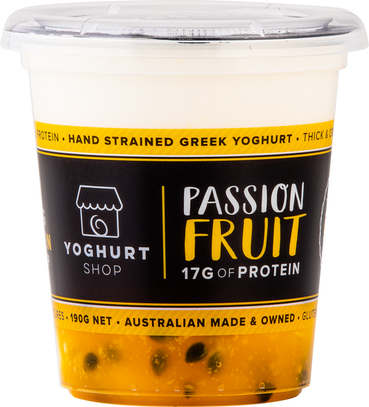 The Yoghurt Shop Passionfruit 190g