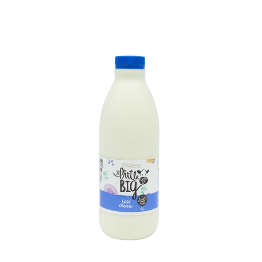 The Little Big Dairy Less Cream Milk 1L