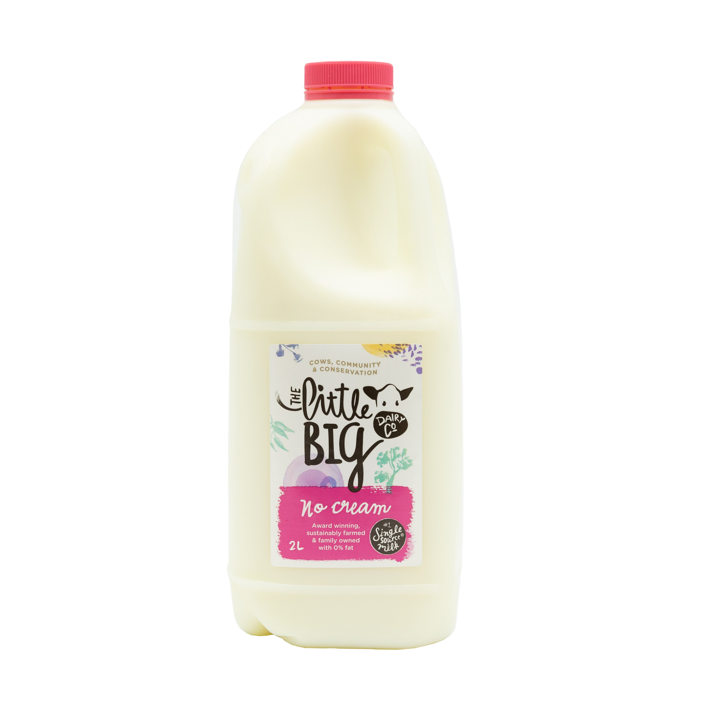 The Little Big Dairy No Cream Milk 2L