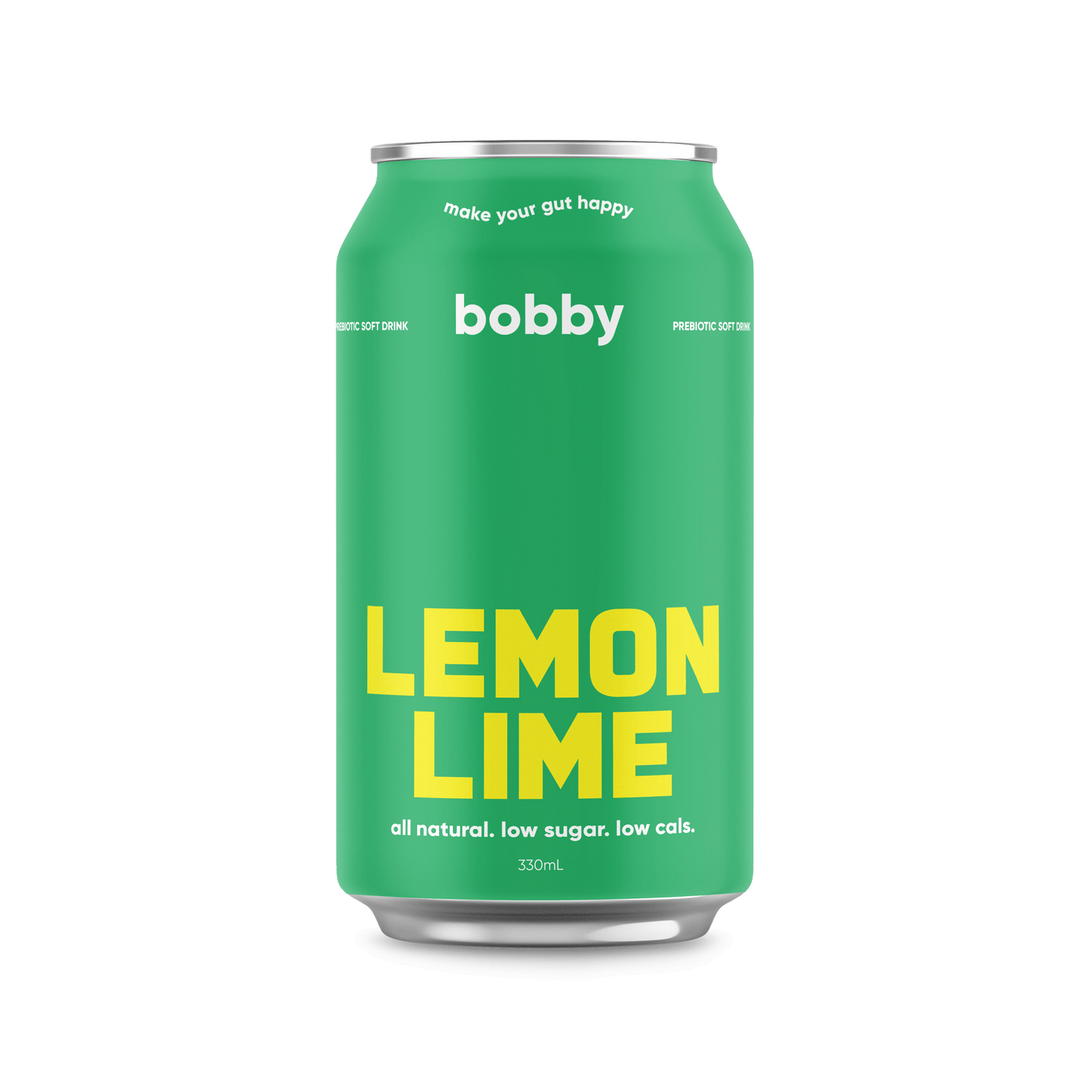 Bobby Prebiotic Soft Drink Lemon Lime 330mL