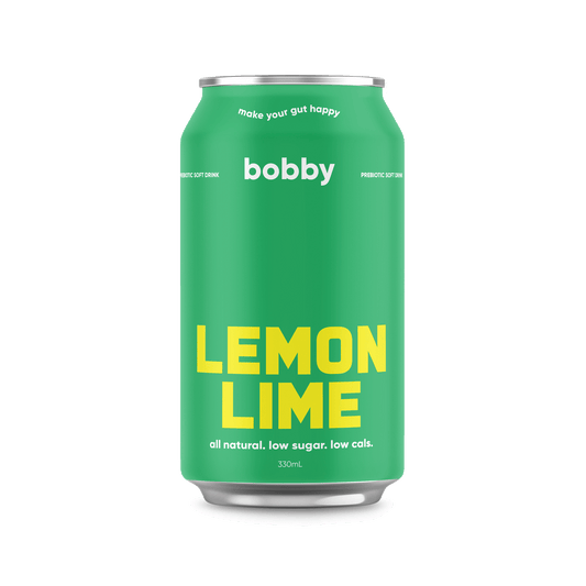 Bobby Prebiotic Soft Drink Lemon Lime 330mL