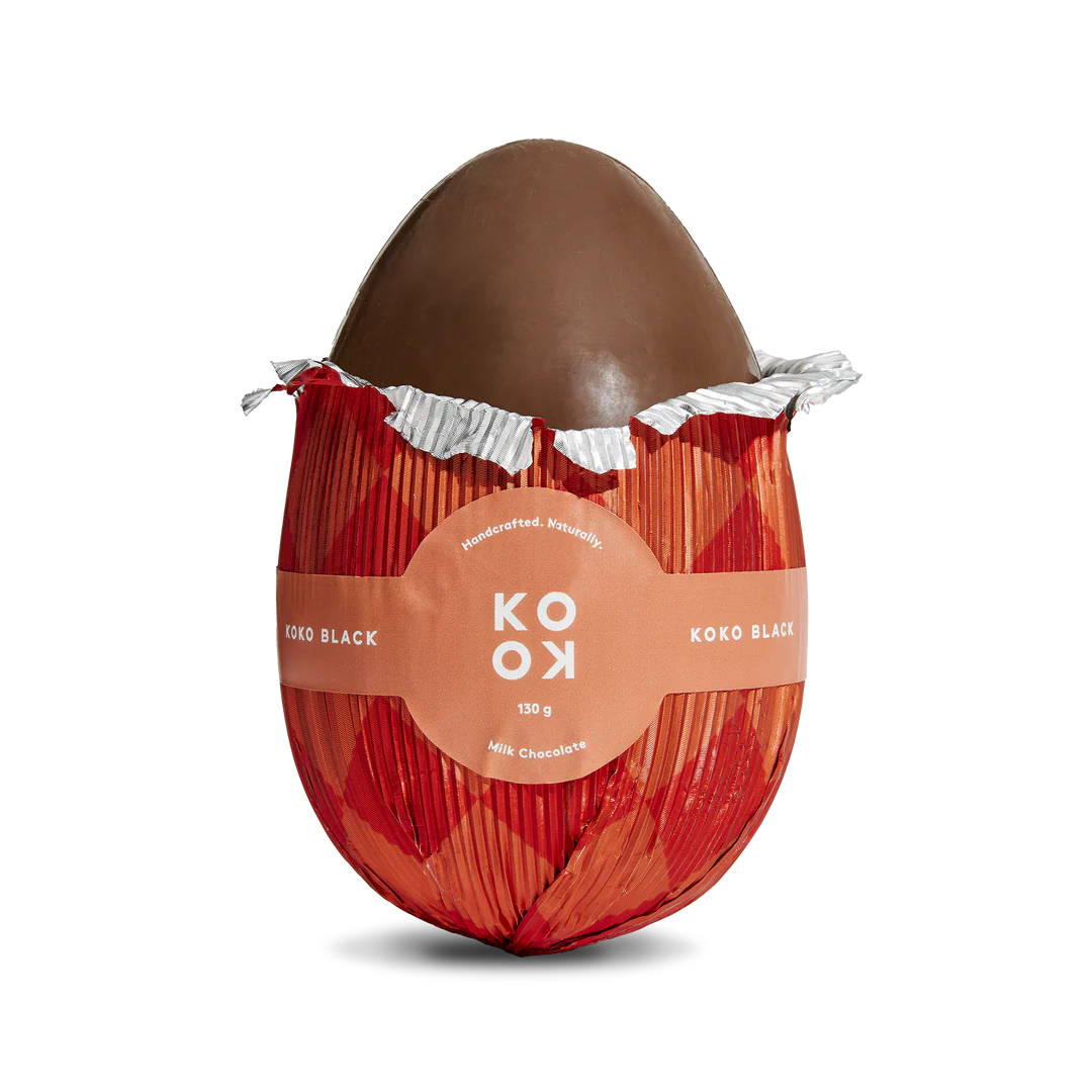 Koko Black Large Milk Chocolate Egg 130g