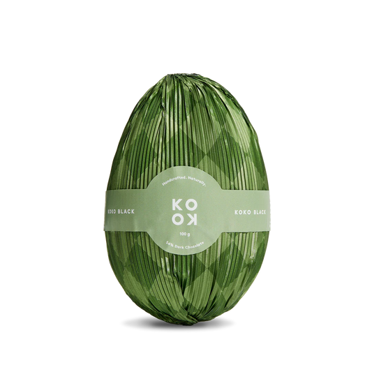 Koko Black Medium Dark Chocolate Egg 100g