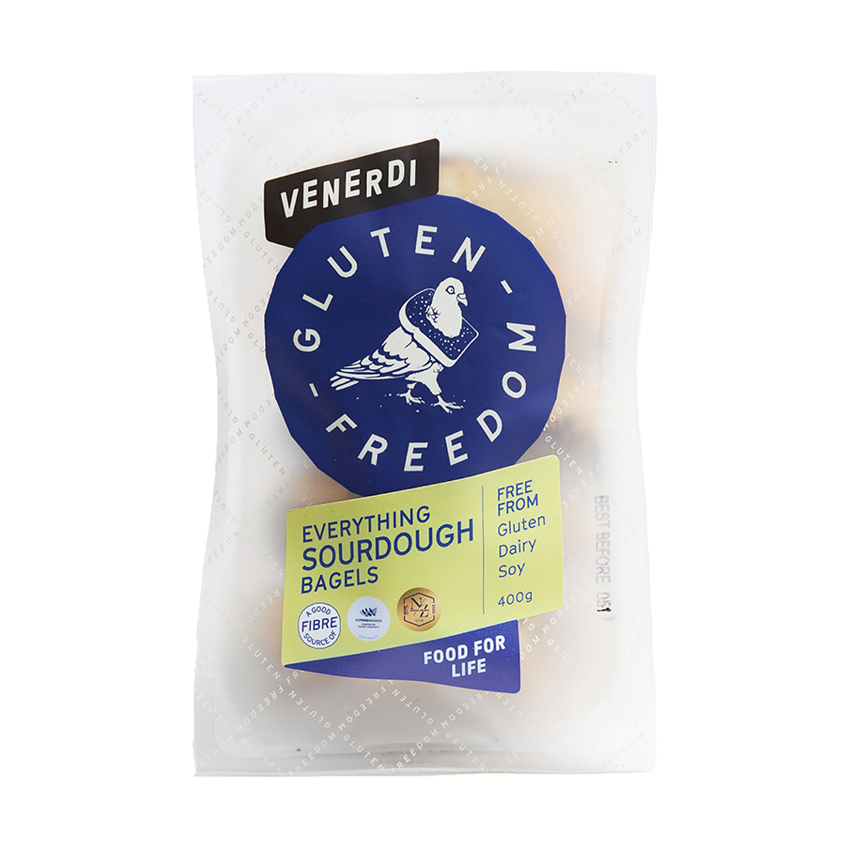 Gluten Freedom Bagels Everything Sourdough 400g