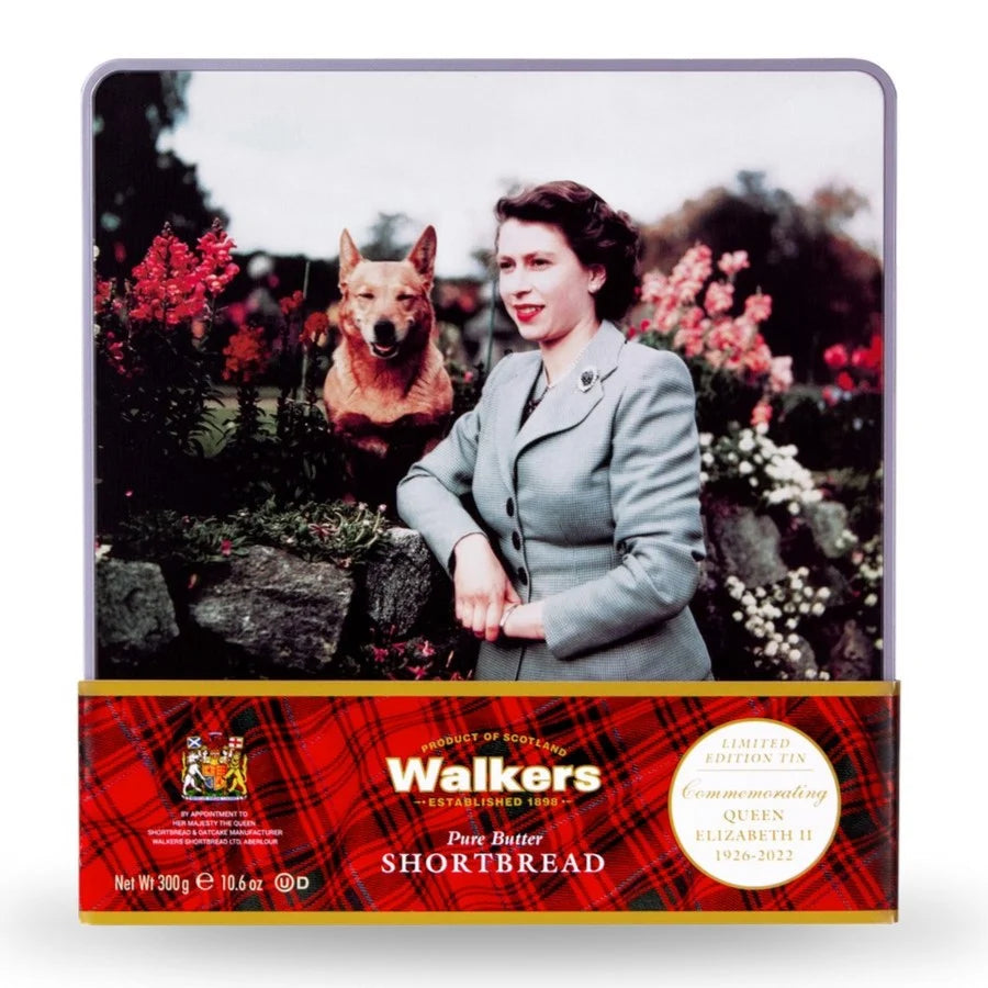 Walkers Shortbread Queen's Limited Edition Tin 300g