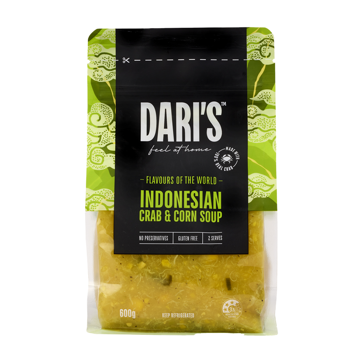 Dari's Indo Crab & Corn Soup 600g