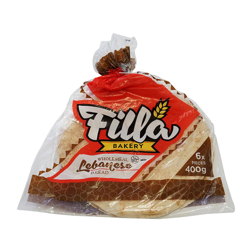 Filla Bakery Lebanese Wholemeal x6 400g