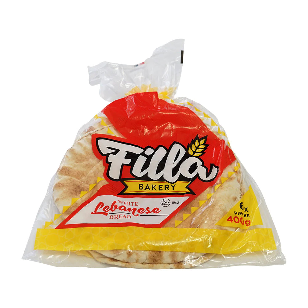 Filla Bakery Lebanese White x6 400g