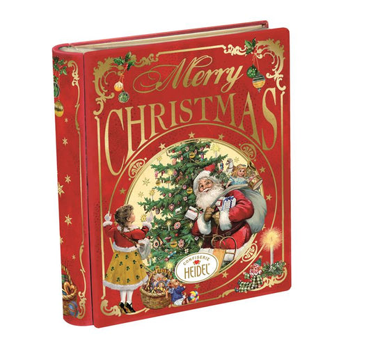 Confiserie Heidel Chocolate Christmas Nostalgia Book Tin 80g