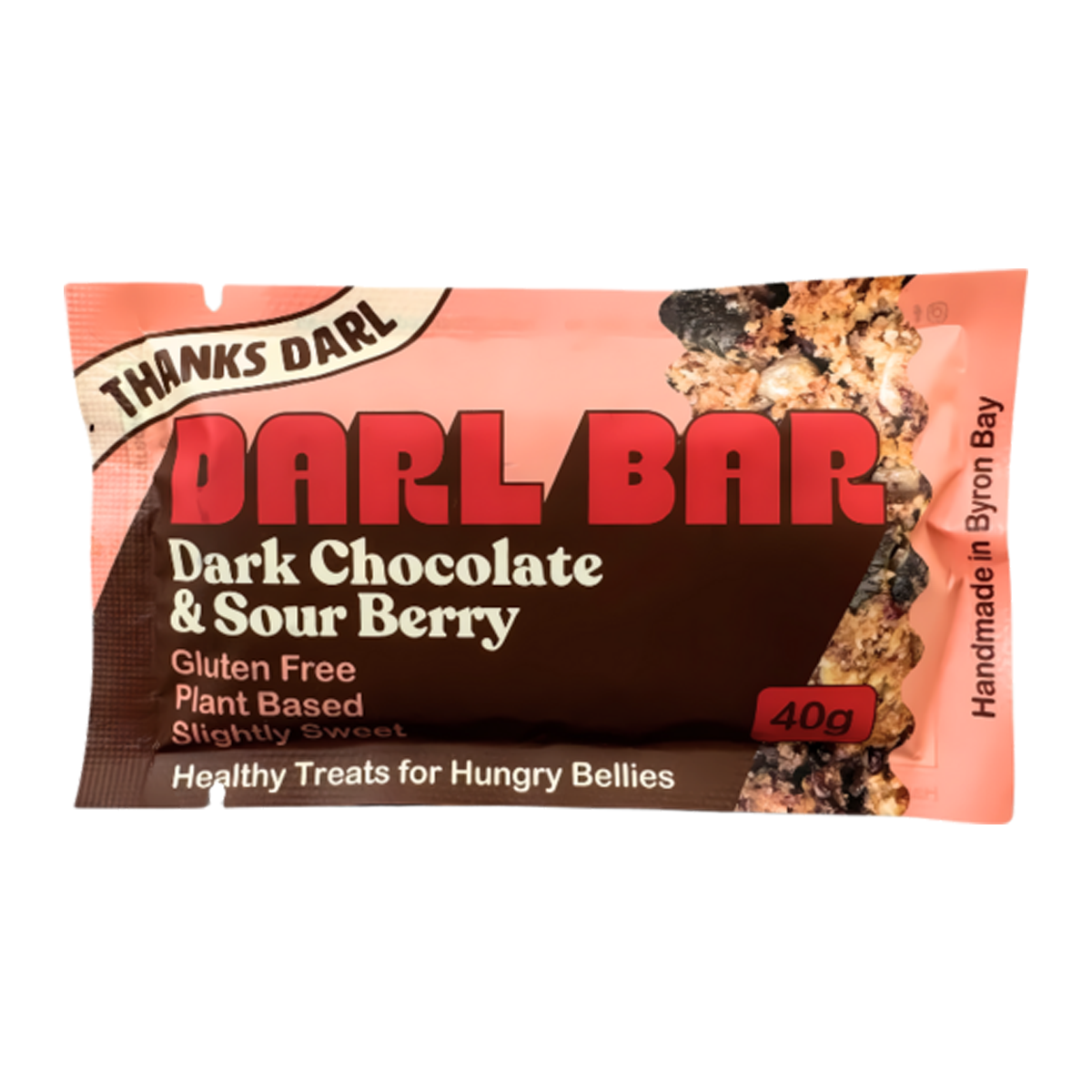 Thanks Darl Chocolate Sour Berry Bar 40g