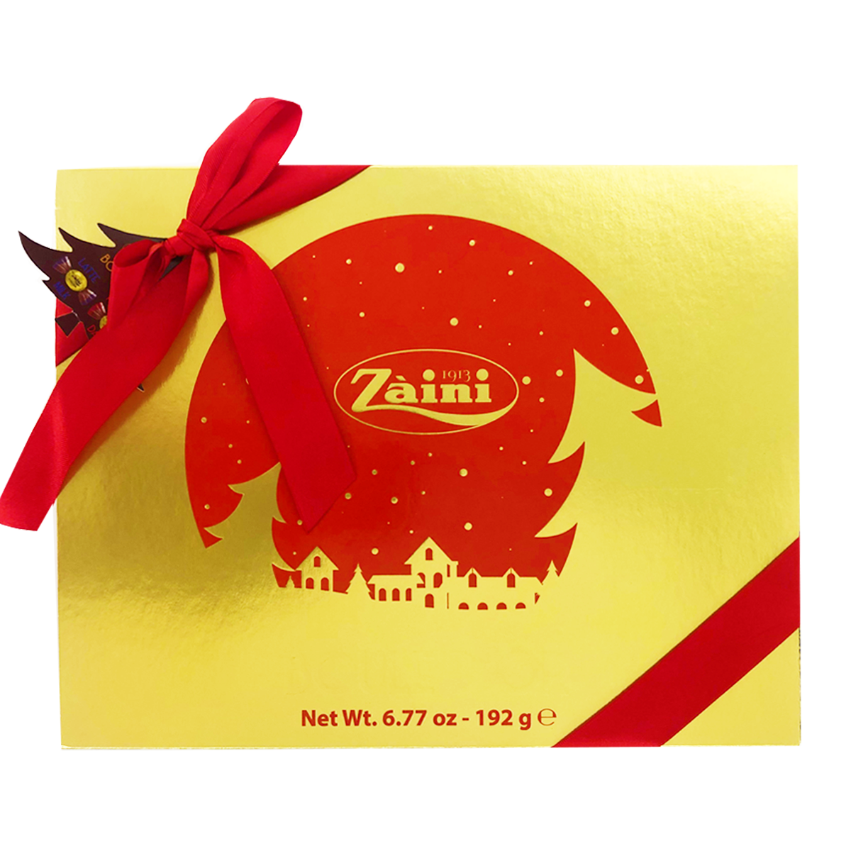 Zaini Milk and Dark Chocolate Pralines Gold Tin 192g