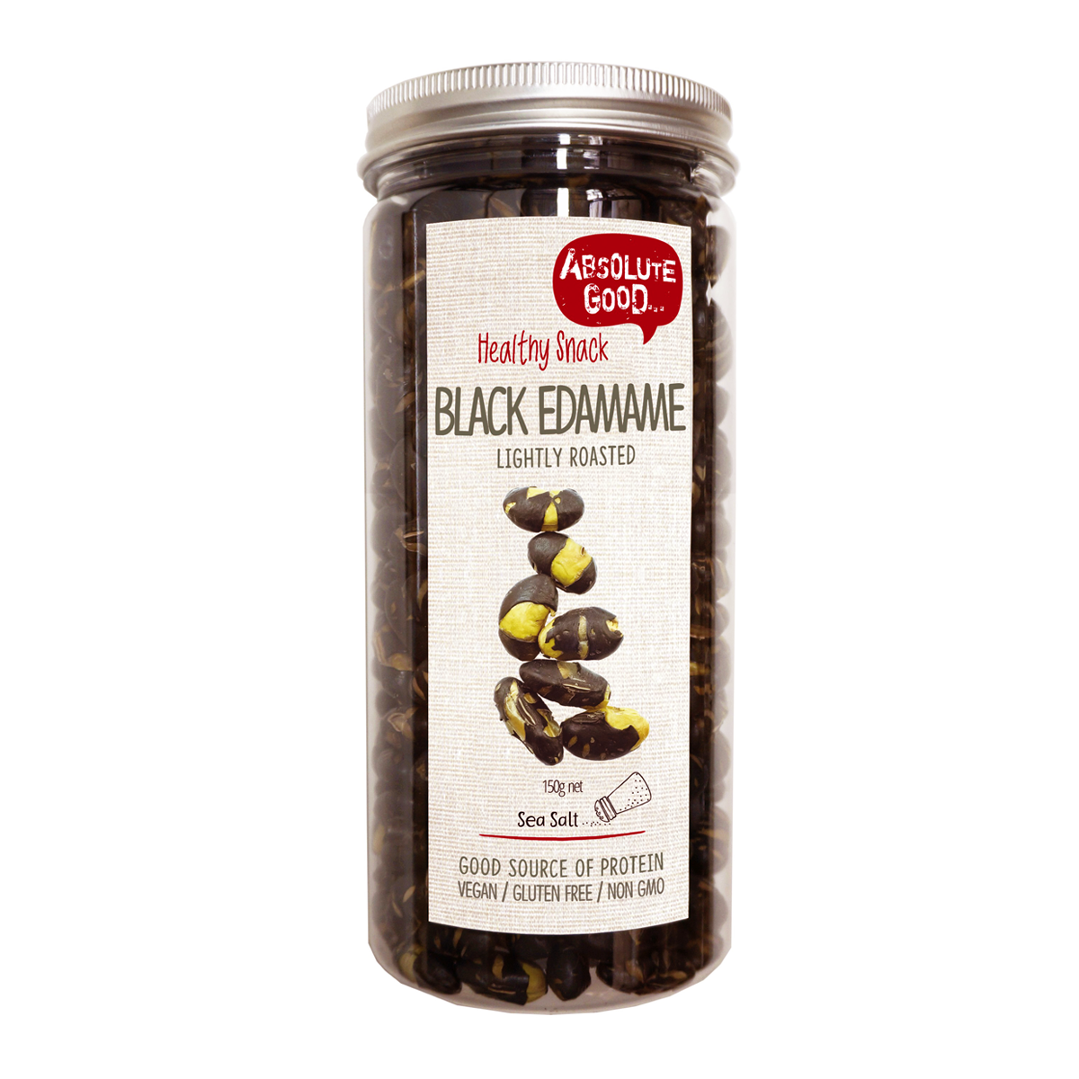 Absolute Good Black Edamame with Sea Salt 150g