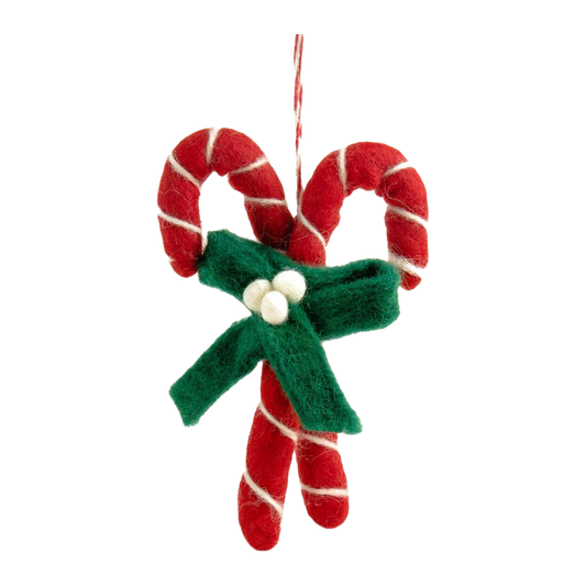 Gifted Hands Christmas Candy Cane Decoration