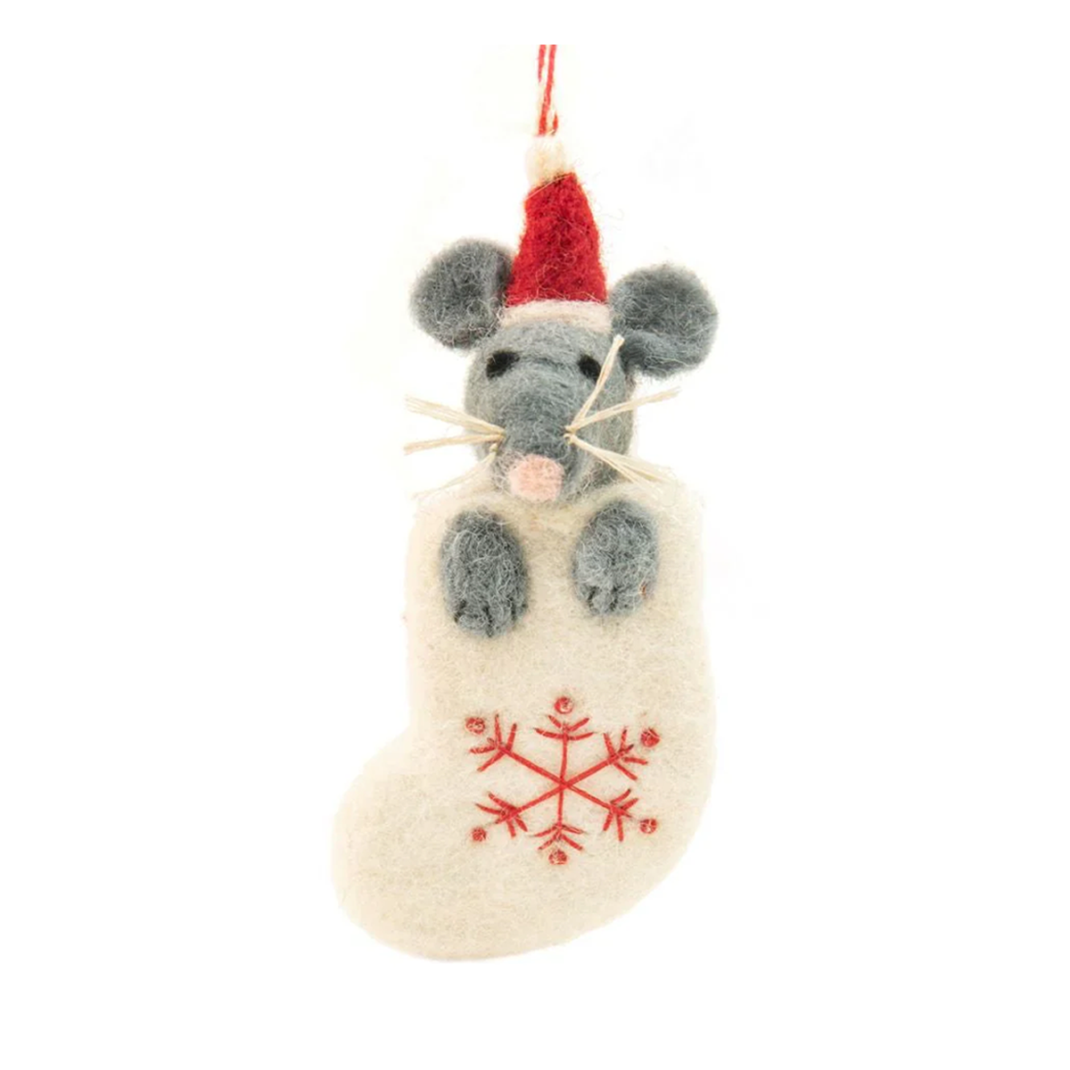 Gifted Hands Christmas Mouse Mike Decoration