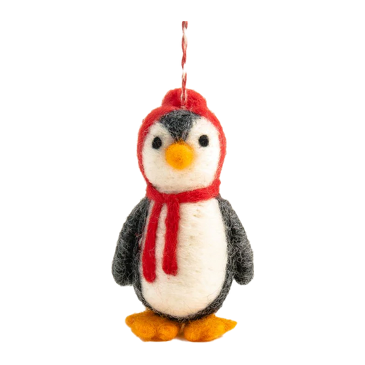 Gifted Hands Christmas Penguin Preston Decoration