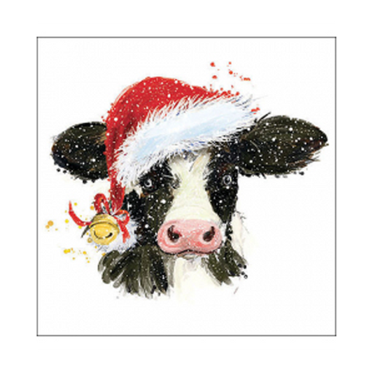 Ambiente Napkin Christmas Cow x20