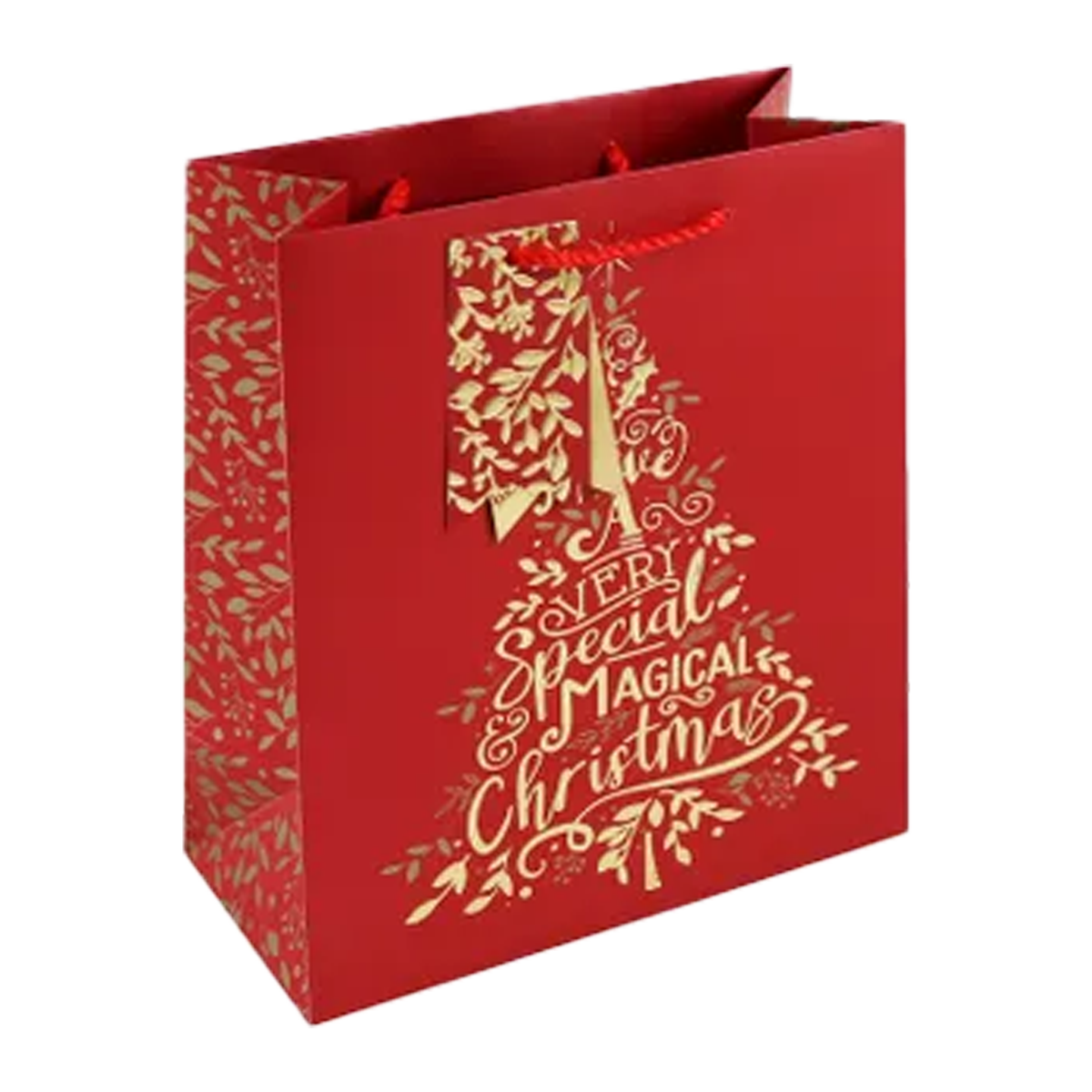 Eurowrap Gift Bag Magical Christmas Medium