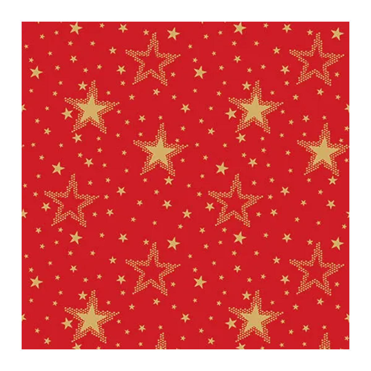 Ambiente Napkin Night Gold and Red x20