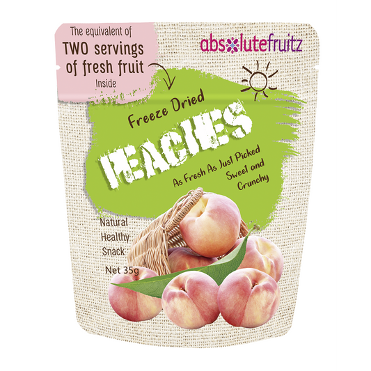 Absolutefruitz Freeze Dried Peach 35g