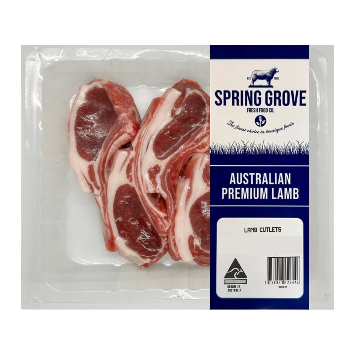 Spring Grove Lamb Cutlets 400g-500g