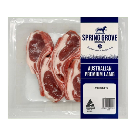 Spring Grove Lamb Cutlets 400g-500g