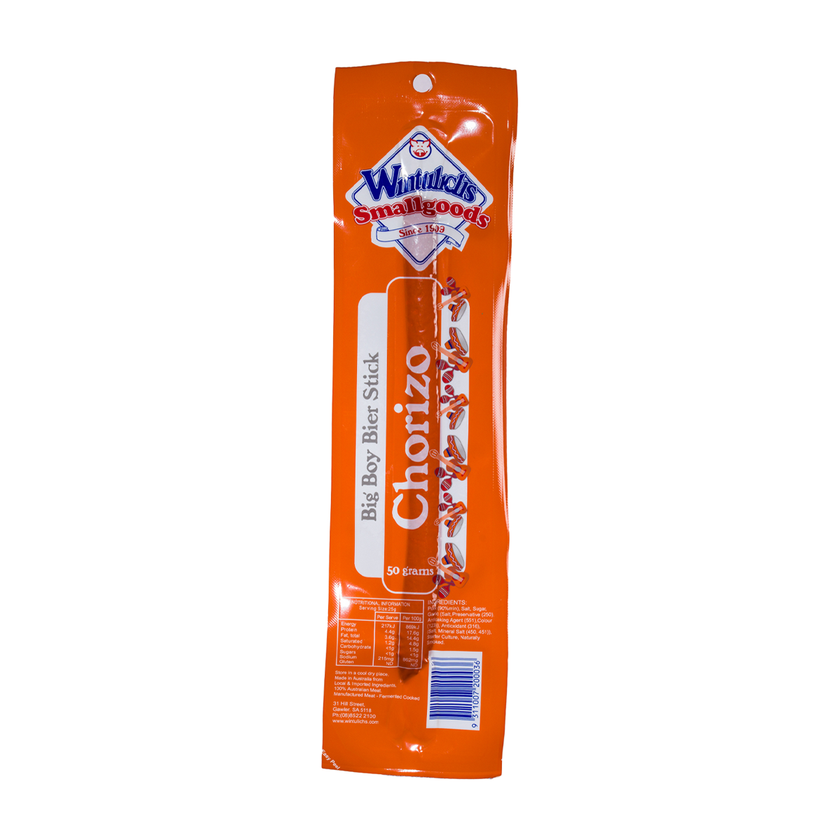 Wintulichs Chorizo Bierstick 50g