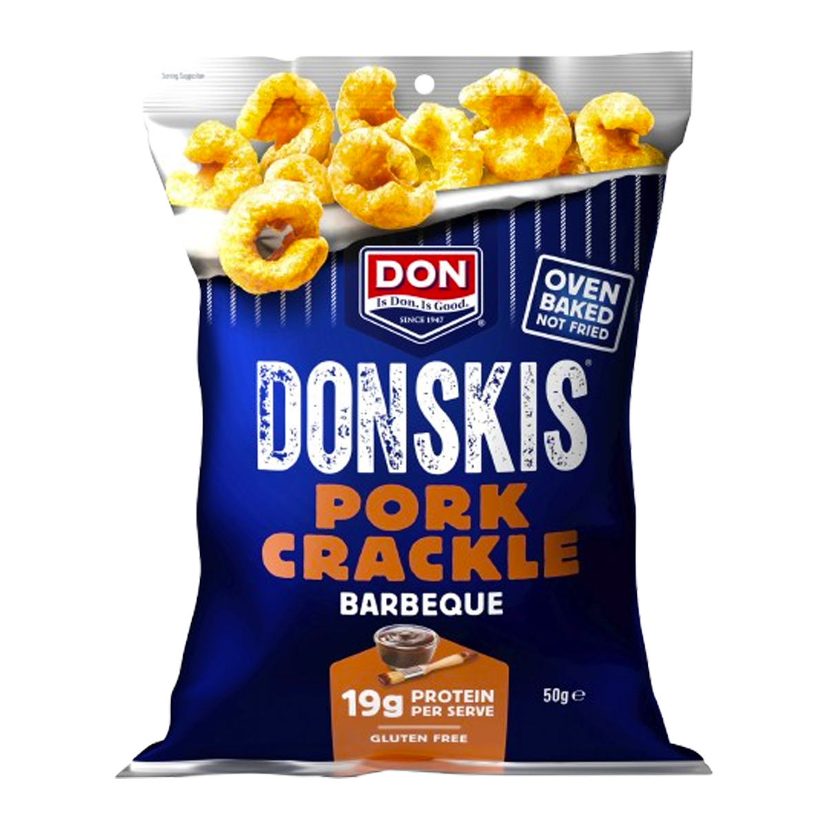 Don Donskis Pork Crackle BBQ 50g