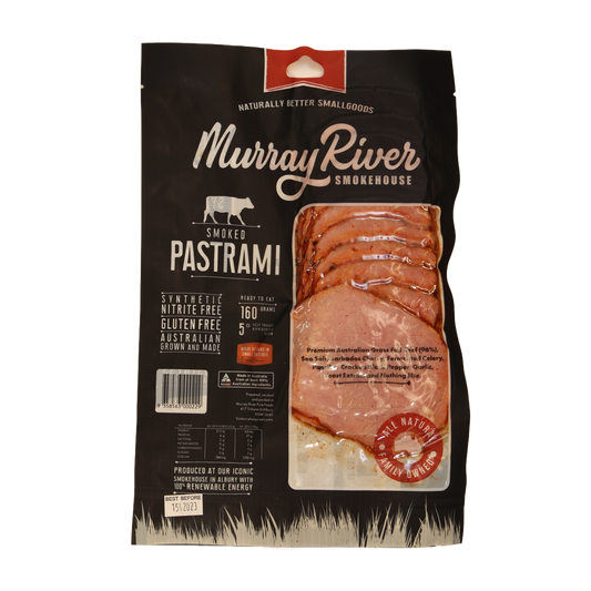 Murray River Smokehouse Smoked Pastrami 160g