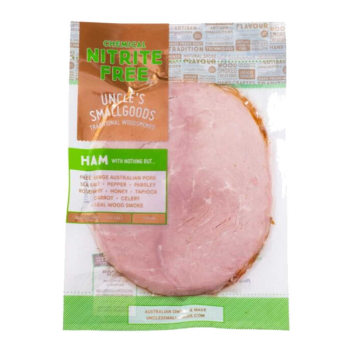 Uncle Smallgoods Nitrate Free Ham 150g Harris Farm Markets