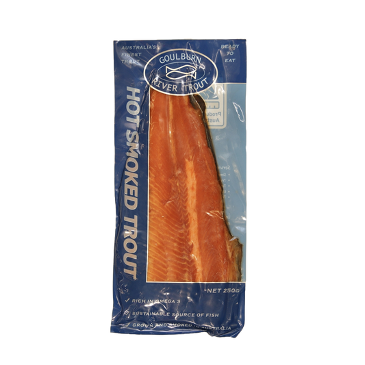 Goulburn River Trout Hot Smoked Trout Fillet 250g