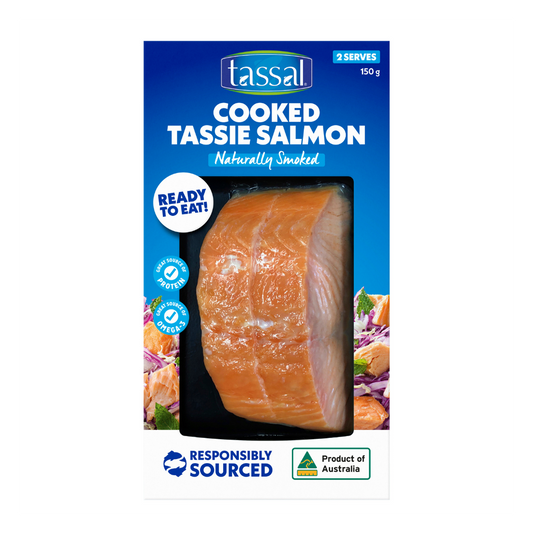 Tassal Tassie Hot Smoked Salmon 150g