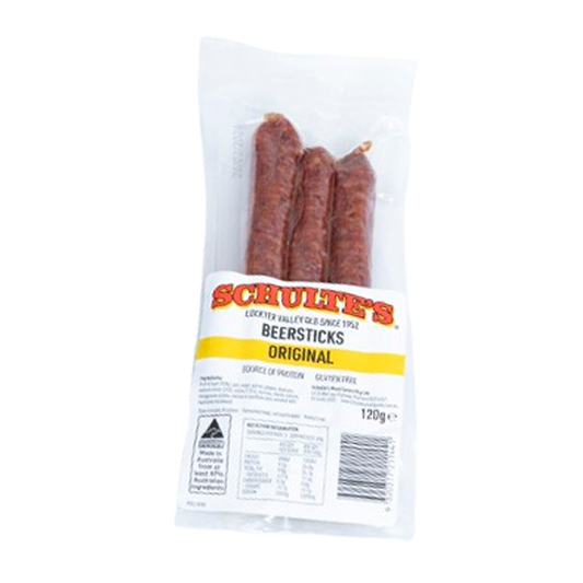 Schulte's Salami Beersticks Original 120g