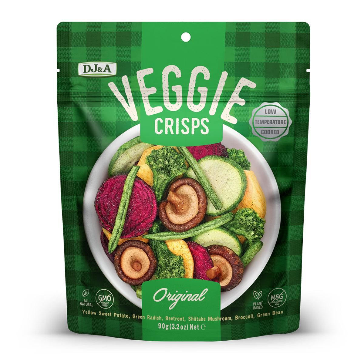 DJ&A Veggie Crisps 90g